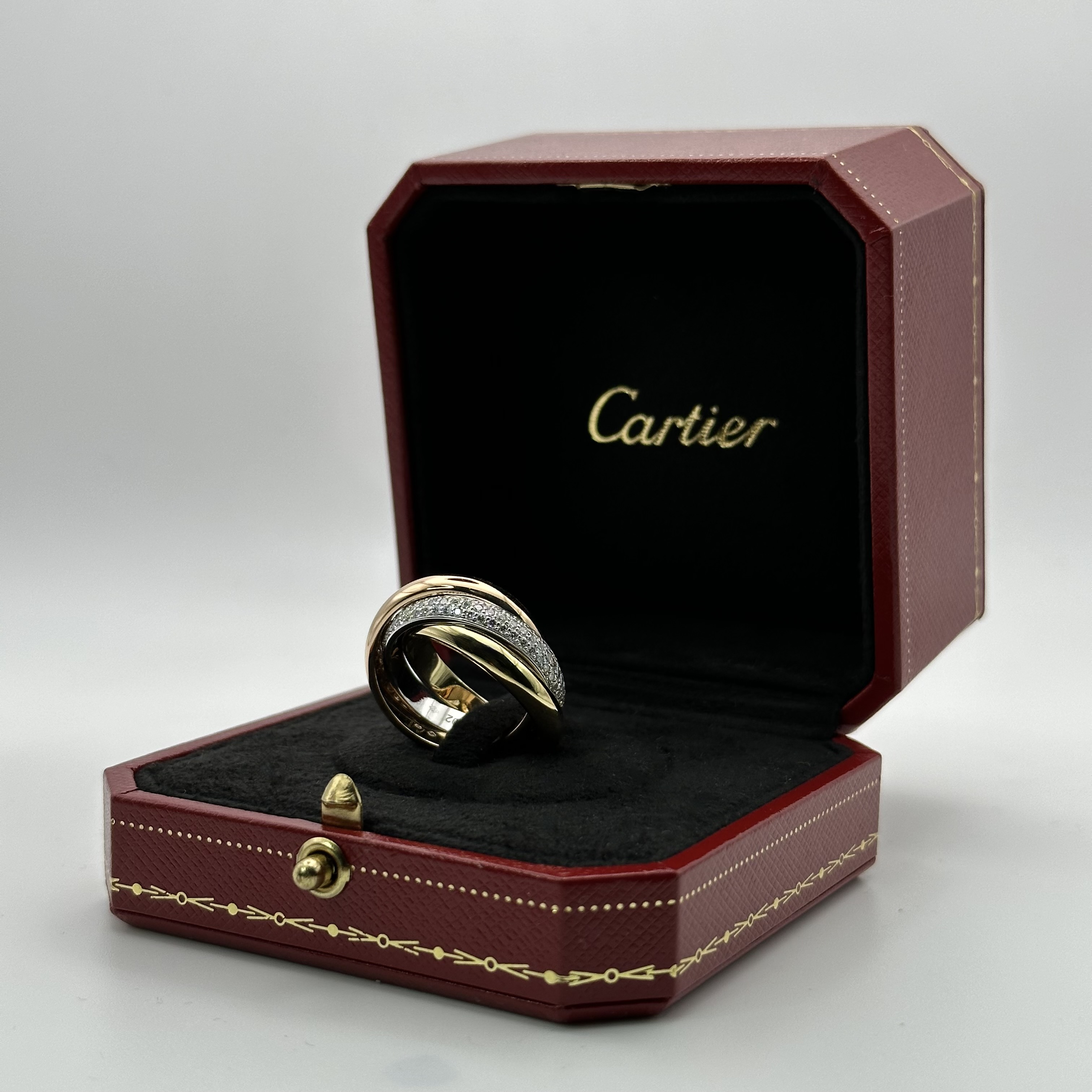 Cartier Diamond Trinity Ring Large B4038953 